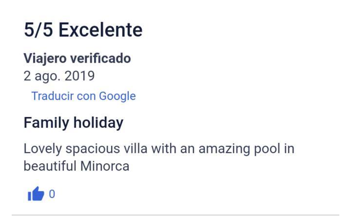 Villa Sirena Cala'N Blanes  Luaran gambar
